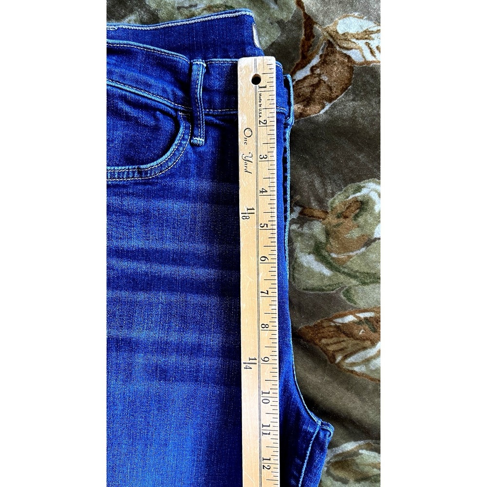 MOTHER Womens Lil' Hustler Ankle Fray in Off Limits Jeans Size 31 Dark Wash - Picture 12 of 14